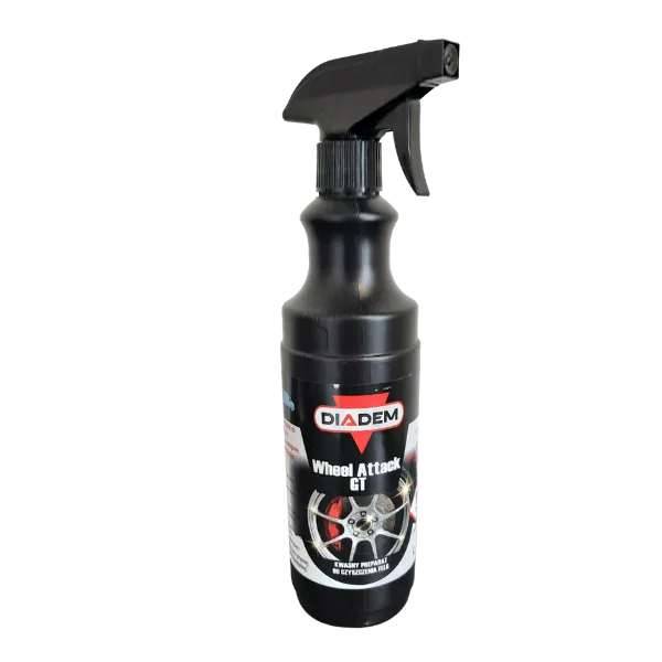 Preparat DIADEM Wheel Attack GT do skutecznego czyszczenia felg z pyłu hamulcowego.
