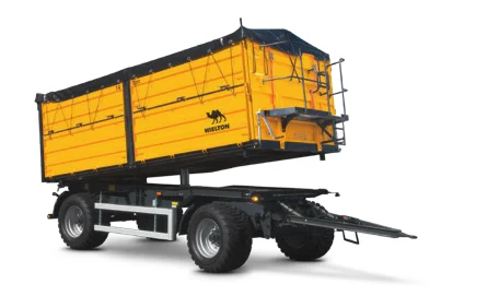 Przyczepa skorupowa PRS-2/W14 TON