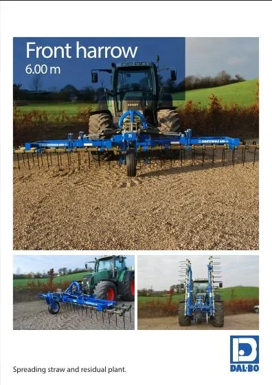 Okładka katalogu Front Harrow