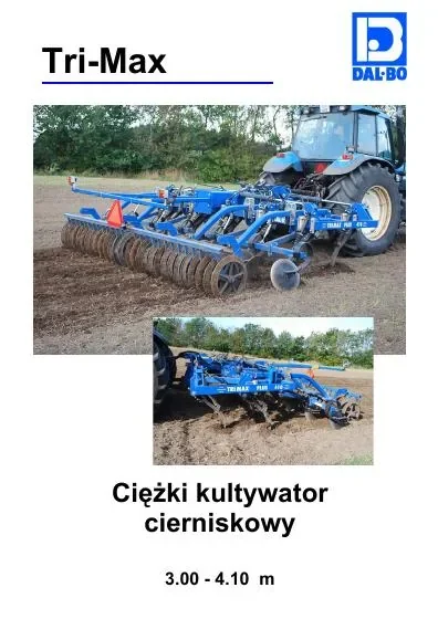 Okładka katalogu Tri-Max