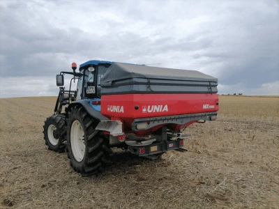 Promodis: Rozsiewacz nawozów Unia MX Rozsiewacz nawozów Unia MX