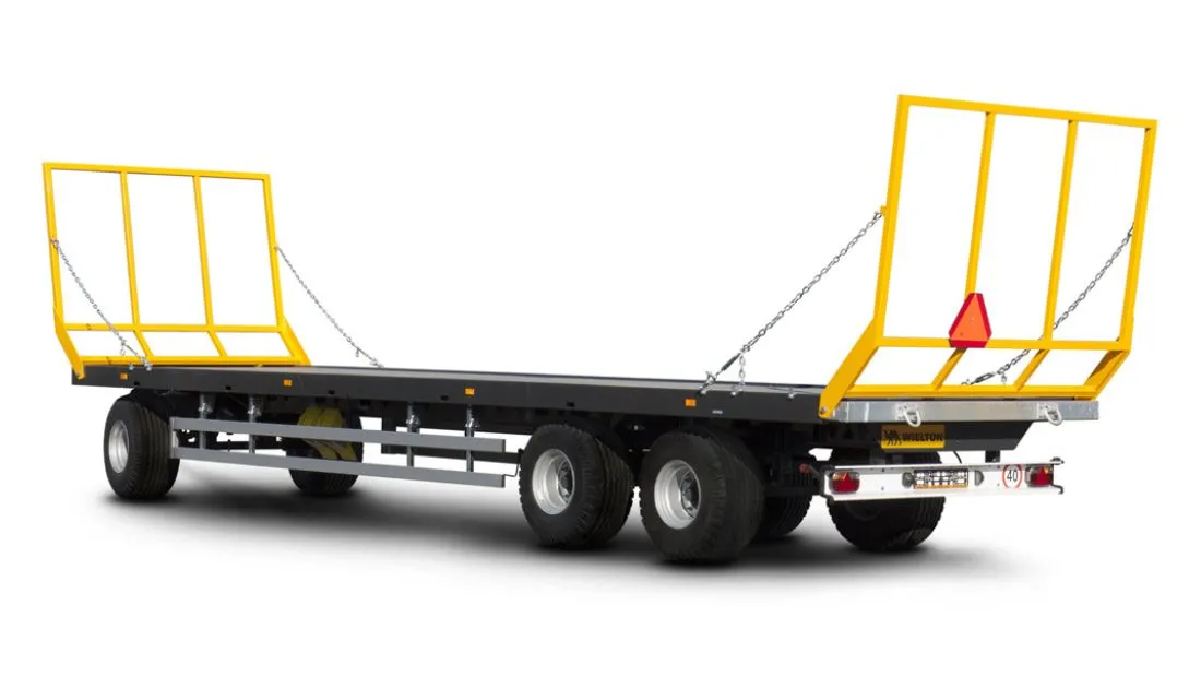 Platforma Wielton do transportu bel