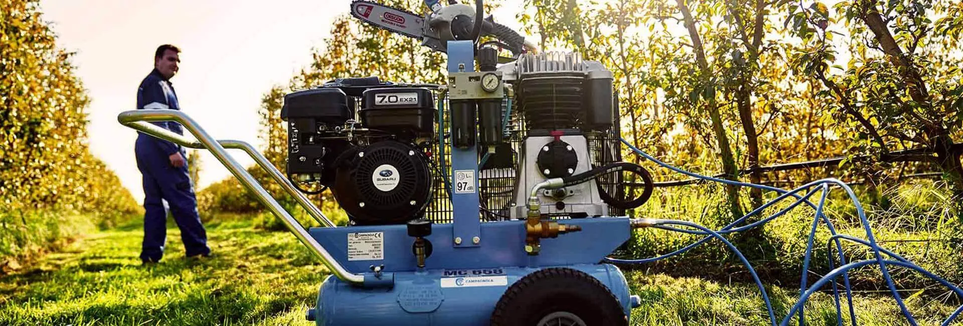 Campagnola to światowy lider w produkcji zaawansowanych narzędzi do mechanicznego cięcia drzew owocowych, krzewów i winorośli.